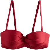 Mint Velvet Hauts de bikini rouge