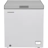 Usorteret HCF-HM145CSE++ Congélateur bahut 142 L, Congélateur/réfrigérateur convertible, Congélation rapide, Argenté
