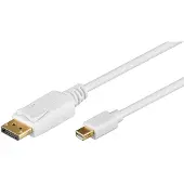 Goobay 1m DisplayPort Cable Mini DisplayPort Blanc