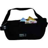 High Peak Unisexe, Sac banane, Sac banane Napoli 32074, Noir