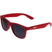 MSTRDS Lunettes de soleil rouge / noir