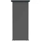 vidaXL Store latéral pour balcon, 60 x 250 cm, 100% polyester, fer et acier