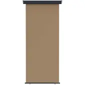 vidaXL Store latéral pour balcon, 100 x 250 cm, 100% polyester, fer et acier
