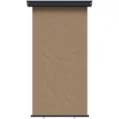 vidaXL Store latéral pour balcon, 117 x 250 cm, 100% polyester, fer et acier