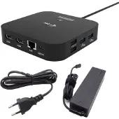 ITEC Usb-c Dual Hdmi Pd 100w & Universal Charger 100w Docking Station Argenté