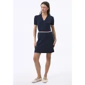 Felix Hardy Robe bleu marine / bordeaux / blanc