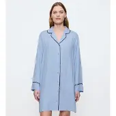 Triumph Chemise de nuit ' Amourette Jacquard ' bleu clair