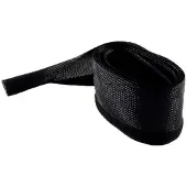 Helos Goulotte flexible avec fermeture velcro, 2 m, Ø 51 mm, noire, en vrac