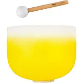 Sela SECCU12E Crystal Singing Bowl Chakra bol chantant 12 pouces 323.5 Hz