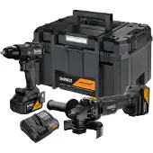 DeWalt Kit d'outils sans fil DCK2223MP2T-QW | McLaren | 18 V | 2 outils | Kit de 2 batteries de 5 Ah