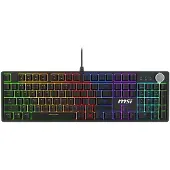 MSI FORGE GK320 RED clavier Gaming USB QWERTY US International Noir