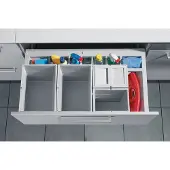 Hailo Collecteur de déchets 3620911 Separato-K 900 2x 8 + 2x 18 litres