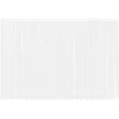 vidaXL Rideaux avec des rideaux Blanc 500x100cm Polyester