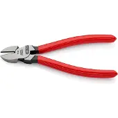 Knipex Diagonal Cutting Pliers With Plastic-coated Handles 160 Mm Rouge