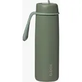 B.Box Stainless Steel Thermos Bottle thermos avec paille Olive 1 pcs
