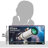 Canal Toys Télescope astronomique So Science avec support smartphone et oculaires