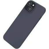 Jaym Housse Premium Soft Feeling, série bleue (Apple iPhone 15 Plus), Coque pour téléphone portable, Bleu
