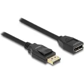 DeLOCK DisplayPort 1.2 Câble d'extension 4K 60 Hz 5 m -