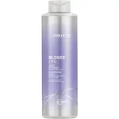 Joico Blonde Life Violet Shampoo shampoing violet pour cheveux blonds et méchés 1000 ml
