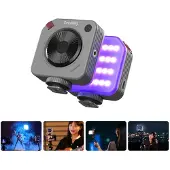 SmallRig 5821 P108 Neo Lampe vidéo LED mini, gris nébuleuse