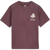 We fashion T-Shirt mastic / mûre
