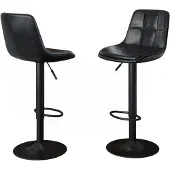 Vicco Tabouret de bar Sena Noir 38.5x86cm, Model 59824