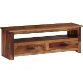 vidaXL Armoire TV 118 x 30 x 40 cm Bois massif