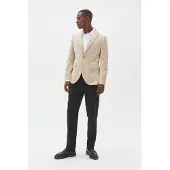 Matinique Veste de costume 'George' beige foncé