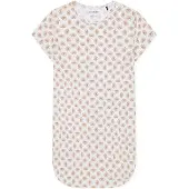 Schiesser Chemise de nuit ' Nightwear ' rose / blanc perle