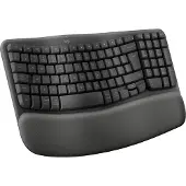 Logitech Wave Keys Clavier Ergonomique Sans Fil AZERTY