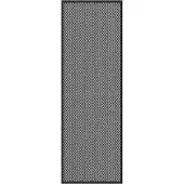 vidaXL Paillasson anthracite 60x180 cm