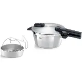Fissler Vitaquick Premium 602-410-03-070-0 cocotte, 22 cm, 3.5L avec insert vapeur