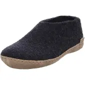 Glerups Chaussures DK Shoe Charcoal Lammwollfilz, A0200