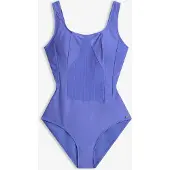 Bonprix Maillot sculptant en matière brillante, maintien modéré