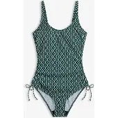Bonprix Maillot 1 pièce à nouettes