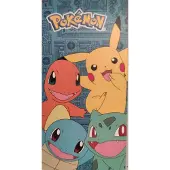 Educa Borras Serviette de plage en coton Pokémon