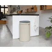 Brabantia Poubelle Touch, Poubelle, Beige