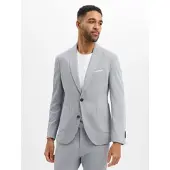 Cinque Veste de costume bleu / blanc