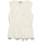 Vero Moda Chemisier 'AWBANKS' blanc