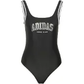 Adidas Collegiate U-back Swimsuit Noir 38 Femme