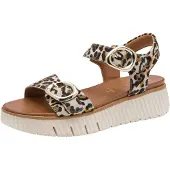 Tamaris Sandales beige clair / marron / noir