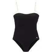 LASCANA Maillot de bain noir / blanc
