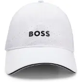BOSS Lach 10276625 Cap Blanc