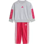 Adidas Essentials Joggers Set Gris,Rose 12-18 Months Enfants