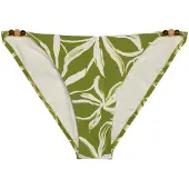 Marc O'Polo Bas de bikini ' Abstract Flower ' crème / vert