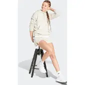 Adidas Sweat de sport 'ESSENTIALS SMALL LOGO FRENCH TERRY' crème / blanc