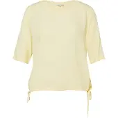 s.Oliver Chemisier jaune pastel