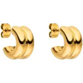 Purelei Boucles d'oreilles 'Flow' or