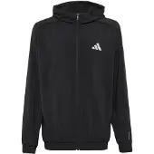 Adidas Veste de sport noir / blanc