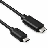 Allteq Câble micro USB C vers USB B